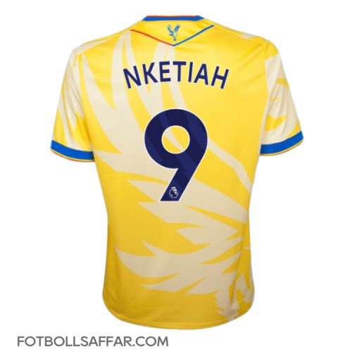 Crystal Palace Eddie Nketiah #9 Bortatröja 2024-25 Kortärmad